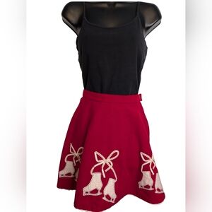 Gap Vintage 1999 Skirt With Ice Skating Theme. VINTAGE Size 10